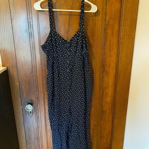 Loft Sleeveless Polkadot Romper
